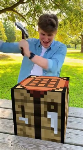 Minecraft in real Life be Like! #minecraft #minecraftrealistic #minecraftgameplay