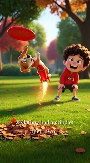 A Boy, a Dog, and an Unexpected Rocket Adventure#animation