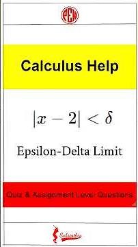 Calculus/Limits) Find Epsilon-Delta Limit of x Squared