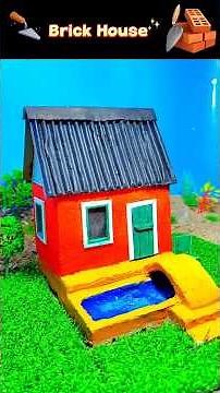 Comment construire une maison avec piscine avec des mini briques