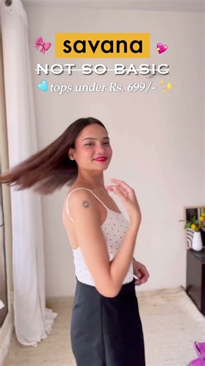 NOT So Basic Tops From SAVANA 💫#SavanaSale #Savana #savanasquad