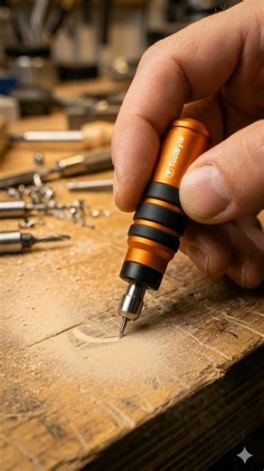 keychain-sized rotary engraving tool
