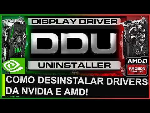 Como Usar o DDU (Display Driver Uninstaller) para Desinstalar DRIVERS da Placa de Vídeo!