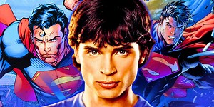 Tom Welling's Older Superman Gets DC Comics New 52 Style Suit In Stunning Smallville Art