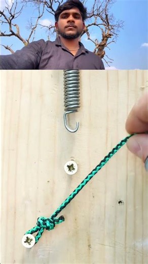 Easy Guide: How to Stretch a Stiff Spring with Found Items #tips #skills #tricks #DIY #workshop