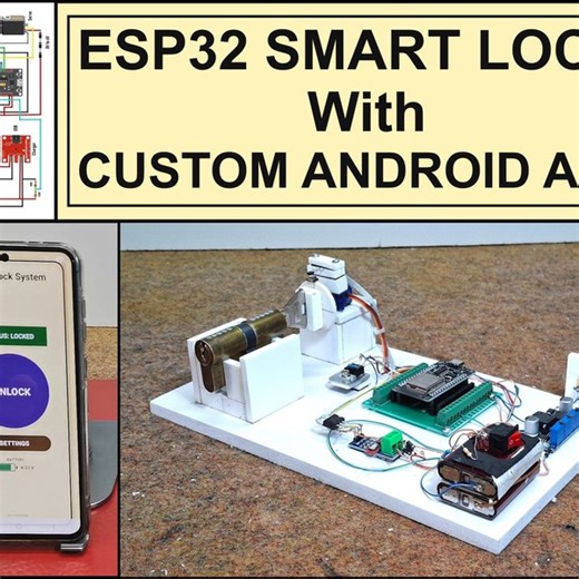 Professional grade Smart Lock with ESP32 and BLE