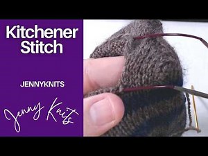 How to Do the Kitchener Stitch (Step-by-Step Knitting Tutorial)