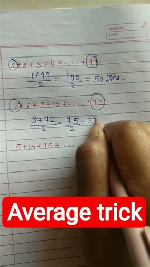 Find Average Instantly,No formula needed❌#average #mathstricksforfastcalculation #shortsfeed #viral
