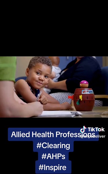 AHPs work across the spectrum of #health and #care sectors. If you're #passionate about helping others & making a difference, consider a career as an AHP! #Clearing #AHPCareer #FYP 👉🏽https://www.thewowshow.org/health-careers-special/