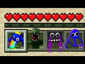 Minecraft PE : FORBIDDEN MUTANT RAINBOW FRIENDS MOD in Minecraft Pocket Edition