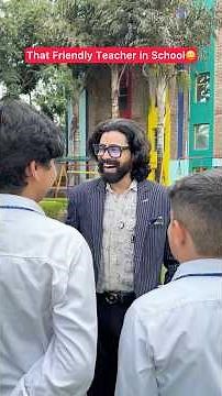 That Friendly Teacher in School😀 #shorts #ytshorts #teratrigun #teacher
