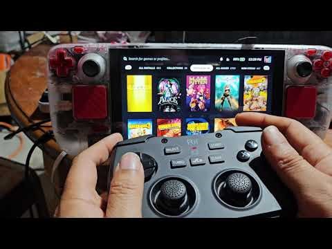 One of the best Keyboard Controller combos for Steam Deck 2.4ghz/BT