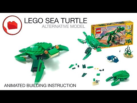 LEGO CREATOR 31058 Turtle - MOC, Alternative Model, Video Building Instructions!