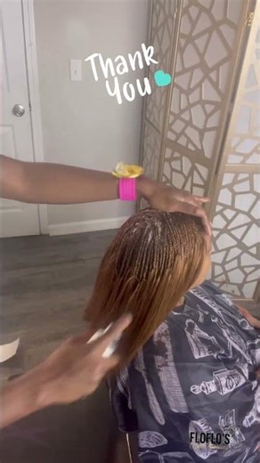 Quick Micro Braids Tutorial ✨ | Color 30 with 2 Packs 💁🏽‍♀️