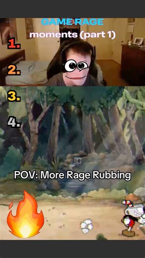 GAME RAGE Moments Ranking Part 1🎮😡 #shorts #viralshorts #gamerage #gamingfails