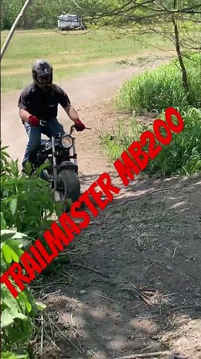 The Trailmaster mb200 minibike did even better than we expected out on the trails!