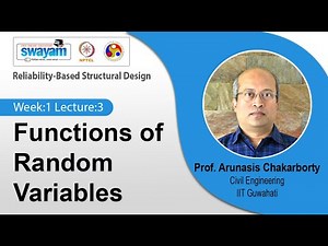 Lec 3: Functions of Random Variables