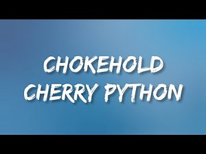 Ashnikko - Chokehold Cherry Python (Lyrics)