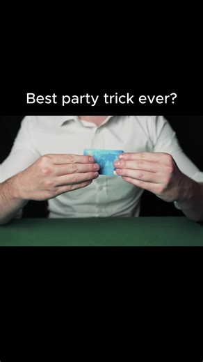 Floating card trick revealed