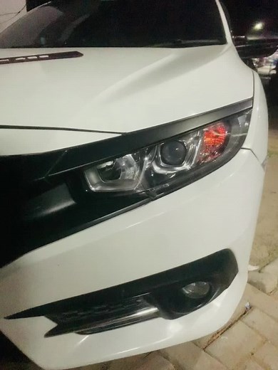 Custom Acrylic Number Plates for Honda Civic