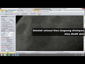 Cara Stack Foto Bulan Menggunakan Registax