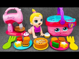 121 Minutes Satisfying Unboxing Baby Alive Healthy Meal Playset, Kitchen Toys Collection Review