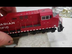 How I Remove Letters & Numbers On Model Locomotives