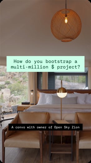 2.2K views · 94 reactions | Would you ever bootstrap a property? We caught up with @bygzs—owner and operator of @stayopensky—who took a huge Hail Mary in 2021 on a piece of land that was roughly $1M directly next to Zion National Park 勞 While this video doesn’t even scratch the surface of all the dedication, hardship, and work it does not eclipse how inspirational this project is. From 3 units to 13 and now to 25, what a business! . | Finding Promised Land | Facebook