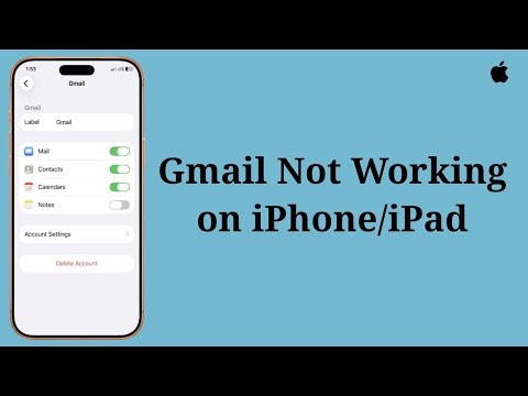 Gmail Not Working on iPhone/iPad in iOS 26.1/26.2? Here's the fix