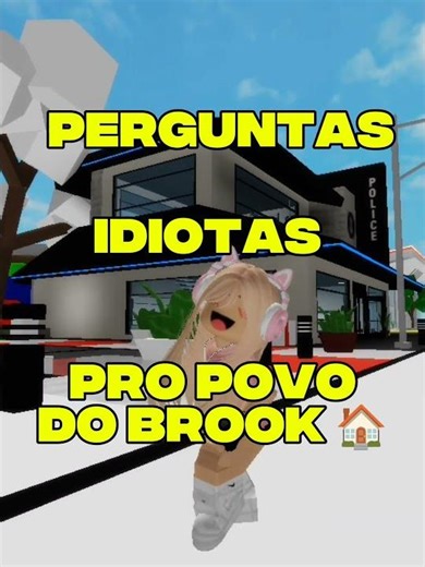 fazendo perguntas óbvias pro povo do brook 🏠 #roblox #shorts / ib: @RibeirinhoPlayer