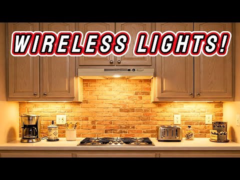 Upgrade Your Kitchen: Wireless Under Cabinet Lights Review! 💡✨
