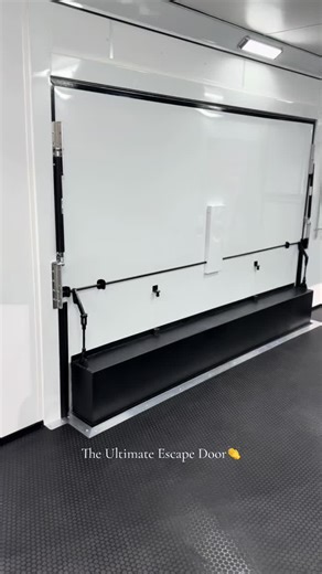 The Ultimate Escape Door for Car Hauler Trailers