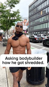 Asking bodybuilder in NYC how he got so jacked. #nyc #workoutmotivation #workout #fitnessmotivation #bodybuilding #fitness | Bodybymark
