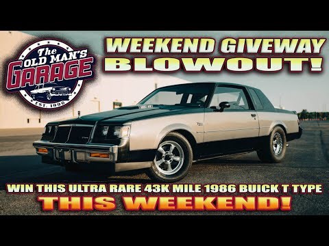 WIN THIS CAR THIS WEEKEND! ULTRA RARE LOW MILE BUICK T TYPE!