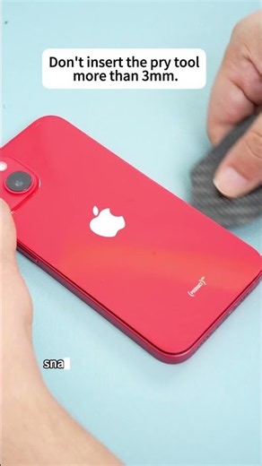 Satisfying iPhone 14 Back Glass Replacement Process#diyphonerepair #diyrepair #backglassreplacement