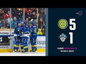 HC Davos vs. EV Zug - Game Highlights