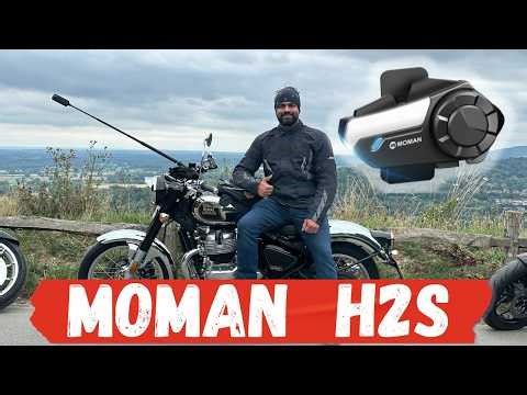 Clear Voice at 120 km/h?! MOMAN H2S Helmet Intercom Review + Ride Test