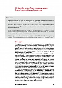 🏦Bank for International Settlements – BIS (A special chapter of the BIS Annual Economic Report ...