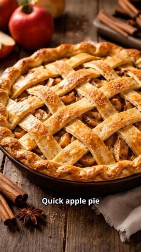 Easy Apple Pie Baking Tutorial Step By Step Instructions #shorts #baking #diy #easyrecipes