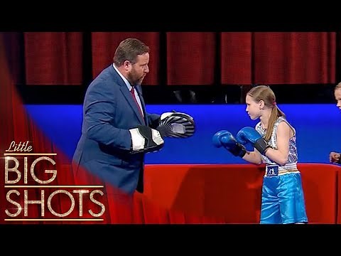Evnika Shows Off Her Amazing Boxing Skills 🥊 ‪@BestLittleBigShots‬