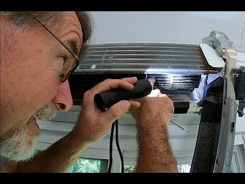 HOW TO CLEAN AND SERVICE MITSUBISHI SPLIT AIR CONDITIONER