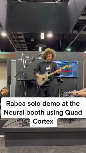 Quad Cortex Demo with Rabea at NAMM Show 2023