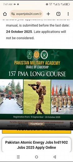 Join the Pakistan Army. Everything About PMA Long Course.