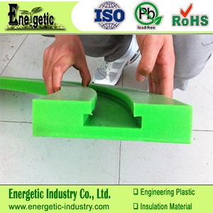 [Hot Item] Extrusion Profile Plastic Wear Strip Sliding Plastic UHMW Nylon Guide Rail