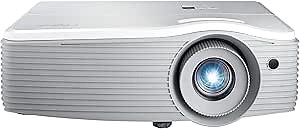 Optoma EH512 1080P WUXGA Support Business Projector with High Brightness 5,000 Lumens, LAN Display, PC-Free Projection, Vertical Lens Shift, Keystone Correction, 1.6X Zoom