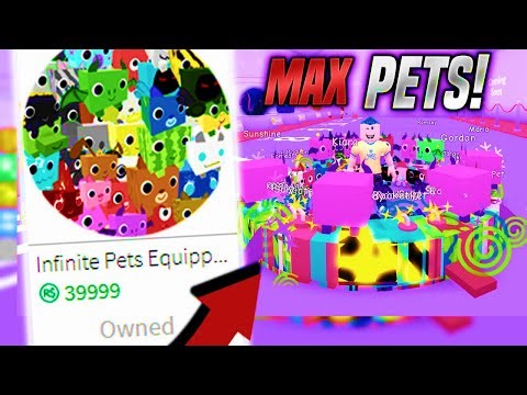 INFINITE PETS in PET SIMULATOR X.. (Roblox)
