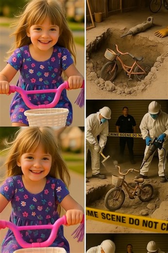 Girl Rode Her Bike Outside and Vanished — 12 Years Later, Renovators Find This in a House… It was a warm summer evening in suburban Ohio, the kind of evening that seemed wrapped in innocence. Children played tag on freshly cut lawns, sprinklers hissed, and fireflies blinked in the twilight. In the middle of it all, five-year-old Sarah Whitman climbed onto her pink bicycle, her laughter ringing like a bell across the street. Her mother, Rachel Whitman, leaned on the porch railing, smiling at the 