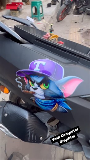 Vijay Kumar Sticker Wrapping on Instagram: "Tvs Ntorq 125 Wrap Matt Black | Graphics Design 🔥 @yashcomputergraphics @jsfilmsindia @jatt_prabhjot . . . . . . #tvs #black #wrap #instagram #reels #viral #india #viralreels #reelsinstagram #training #reelsindia #bikers #new #2026 #explorepage #explore #follow #followme #followforfollowback #2025"