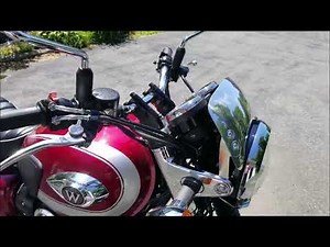 Kawasaki W800 Modifications Bar risers and Fly Screen - links in description