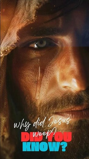 Why Jesus Wept | John 11:35 Explained — Jesus Enters Your Pain Before the Miracle